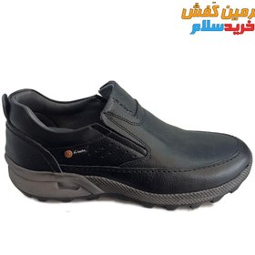 تصویر کفش تمام چرم مردانه کلارک مدل هوبوک بدون بند کد 6567 Clarks men's full leather shoes