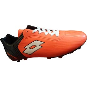 تصویر کفش فوتبال مردانه استرایک FG نارنجی مشکی برند lotto Strike Fg Cleats Men Orange Black