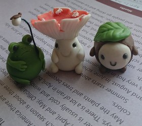 تصویر مجسمه خمیری - فندق 