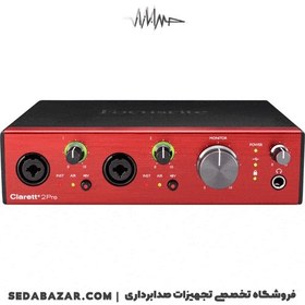 تصویر FOCUSRITE - Clarett Plus 2Pre آدیواینترفیس 