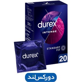 تصویر کاندوم خاردار همراه با ژل تحریک کننده بانوان دورکس بسته 20 عددی (مدل Intense) 