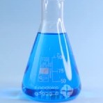 تصویر رنگ مایع آبی Liquid Blue Artificial Color