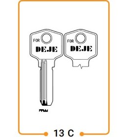 تصویر کلید دژ راست 13C دژ چپ