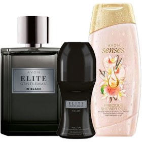 تصویر ادکلن اورجینال برند Avon مدل Elite Gentleman In Black کد 54322666 