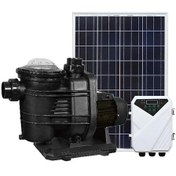 تصویر پمپ آب استخری خورشیدی 48ولت 500وات 