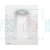 تصویر توالت زمینی طبی پارس سرام مدل تانیا 22 