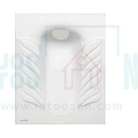 تصویر توالت زمینی طبی پارس سرام مدل تانیا 22 