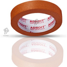 تصویر چسب کاغذی نارنجی ادرویت – Adroit Masking Tape Orange 