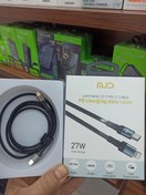 تصویر کابل شارژ تایپ سی به لایتنینگ آیفون برند MJD Lightning to type-c cable