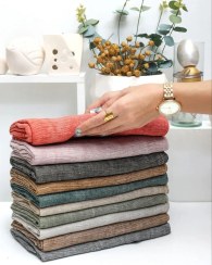 تصویر شال وارداتی حریر نخ پاییزه 