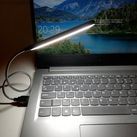 تصویر چراغ LED یو اس بی لب مدل Flexible-USB-Light 