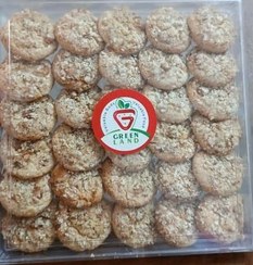 تصویر شیرینی اسکار گردویی کتوژنیک (30عددی) (بدون قندو گلوتن ، رژیمی) 