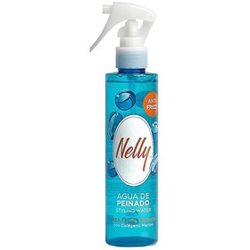 تصویر اسپری ضد گره مو نلی مدل Agua De Peinado حجم 200 میلی لیتر Nelly Smoothing Water Anti Frizz 200ml