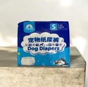 تصویر پوشک یکبار مصرف تائوتائو مخصوص سگ ماده و نر - یک عدد Disposable Dog Diaper for Male & Female Dogs
