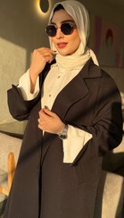 تصویر ترتج کت بلند پاییزه بلک موود - سایز 