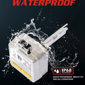 تصویر لامپ زنون اسرام مدل D1S شدت نور ۳۲۰۰ لومن 