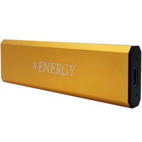 تصویر حافظه اکسترنال SSD ایکس انرژی X-Energy Gold Drive 2TB X-Energy Gold 2TB External Portable SSD Drive