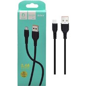 تصویر کابل شارژ MicroUSB دنمن مدل D06V طول ۱ متر 