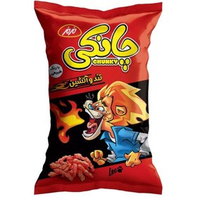 تصویر اسنک چانکی تند و آتشین مزمز 90 گرم 