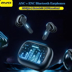 تصویر هندزفری بلوتوث دو Awei T53 TWS Wireless Earphones