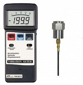 تصویر ارتعاش سنج و دیتالاگر لترون مدل LUTRON VB-8213 VIBRATION METER Model:VB-8213 Lutron