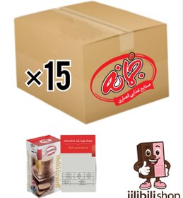 تصویر بیسکویت چند غله ساده ۱۹۰گرم ۱۵عددی جمانه Multi grain biscuit