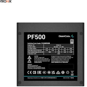 تصویر منبع تغذیه کامپیوتر دیپ کول مدل PF500 ا DeepCool PF500 Power Supply DeepCool PF500 Power Supply