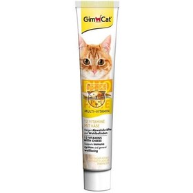تصویر مالت گربه جیم کت مدل Duo Paste Anti Hairball طعم پنیر وزن ۵۰ گرم Gimcat Duo Paste Anti Hairball Cheese Flavour 50g