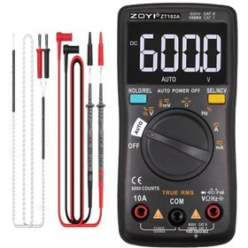 تصویر مولتی متر دیجیتال زویی مدل ZT102A ZOYI ZT102A Digital Multimeter