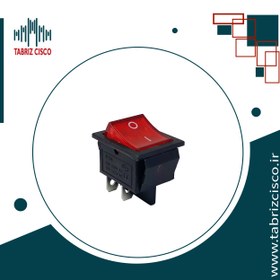 تصویر کلید راکر بزرگ 10 آمپر 