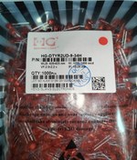 تصویر ال ای دی اوال HG قرمز بسته 1000 عددی Ovall HG red 1000 pcs