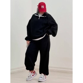 تصویر ست خفن نیم زیپ و جاگر 