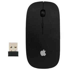 تصویر موس بی سیم مدل 2.4GHZ - مشکی 2.4 GHz Wireless Mouse