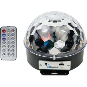 تصویر اسپیکر و رقص نور نیم کره MAGIC BALL LiGHT LED اسپیکر و رقص نور نیم کره MAGIC BALL LiGHT LED