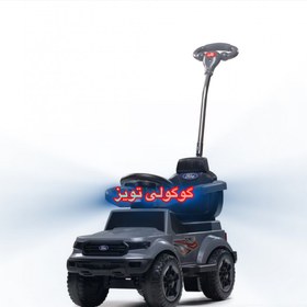 تصویر ماشین بازی چهار چرخ جامپی کار کودک مدل جیپ بیبی لند Children's four-wheeled jumping work