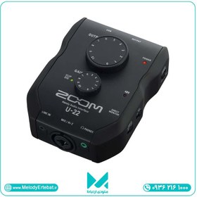 تصویر کارت صدا زوم U22 Zoom U-22 USB-B Audio Interface