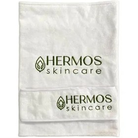 تصویر ست حوله و هدبند فیشیال هرموس Hermos Spain towel and headband