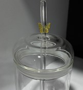 تصویر نی پیرکس پروانه ای - زرد 