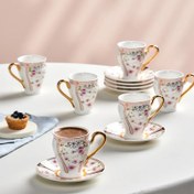 تصویر ست فنجان قهوه خوری ۶ نفره کاراجا اِفس karaca efes Karaca kahve seti