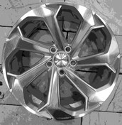 تصویر رینگ اسپرت سایز ۱۶ × ۷ (۱۰۸×۵) ووسن رختراش نقره ای دنا+،X22 Sport wheel size 16" × 7 (5×108) Vossen MS Dena+,X22