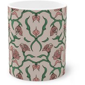 تصویر ماگ «شکوفه‌های صورتی» کد: 2002 