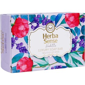 تصویر صابون هرباسنس آردن مناسب انواع پوست 100 گرم - رایحه: توت های وحشی Arden Herba sense Luxury Soap Bar 100 g