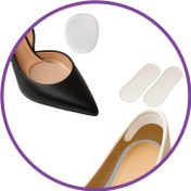 تصویر پد چسب پشت پا و سینه پا چسب دار 