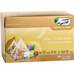 تصویر مجموعه دمنوش گیاهی مهرگیاه بسته ۱۴ عددی 