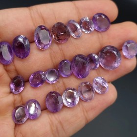 تصویر پک ۲۱ عدد آمیتیست 