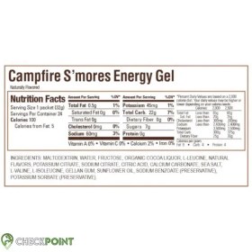 تصویر پاور ژل CAMPFIRE S’MORES GU +کافیین 