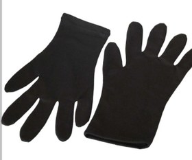 تصویر دستکش نخی سیاه بیتا 