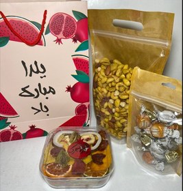 تصویر پک هدیه آجیل یلدایی 