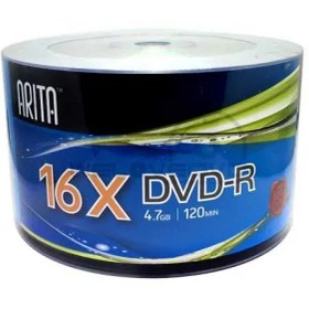 تصویر دی وی دی خام اریتا بسته 50 عددی Arita DVD-R Pack of 50