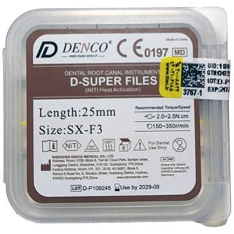 خرید و قیمت فایل روتاری گلد DENCO - D-SUPER FILES Golden Heat ...